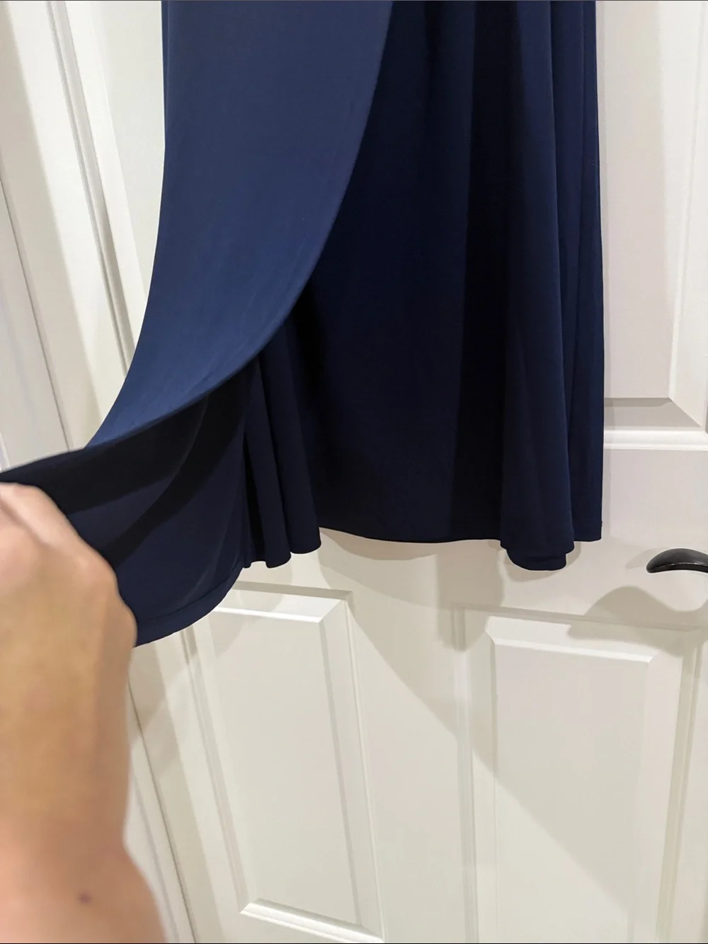 Jones New York Navy Maxi Skirt